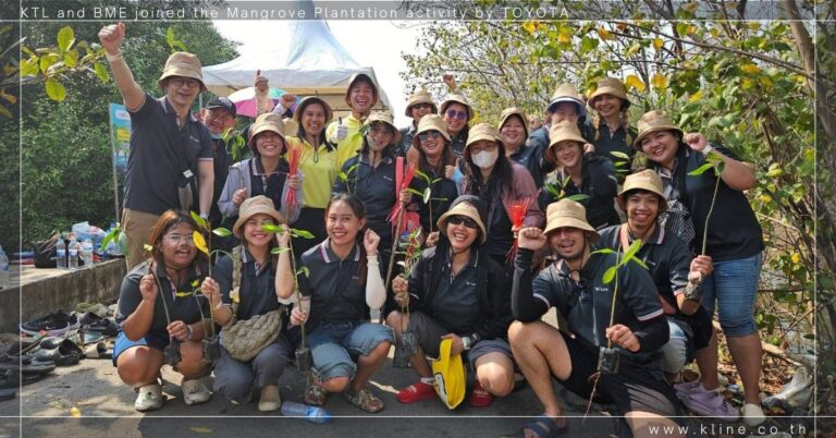 K Line & BME Join Mangrove Reforestation with Logistic Partner