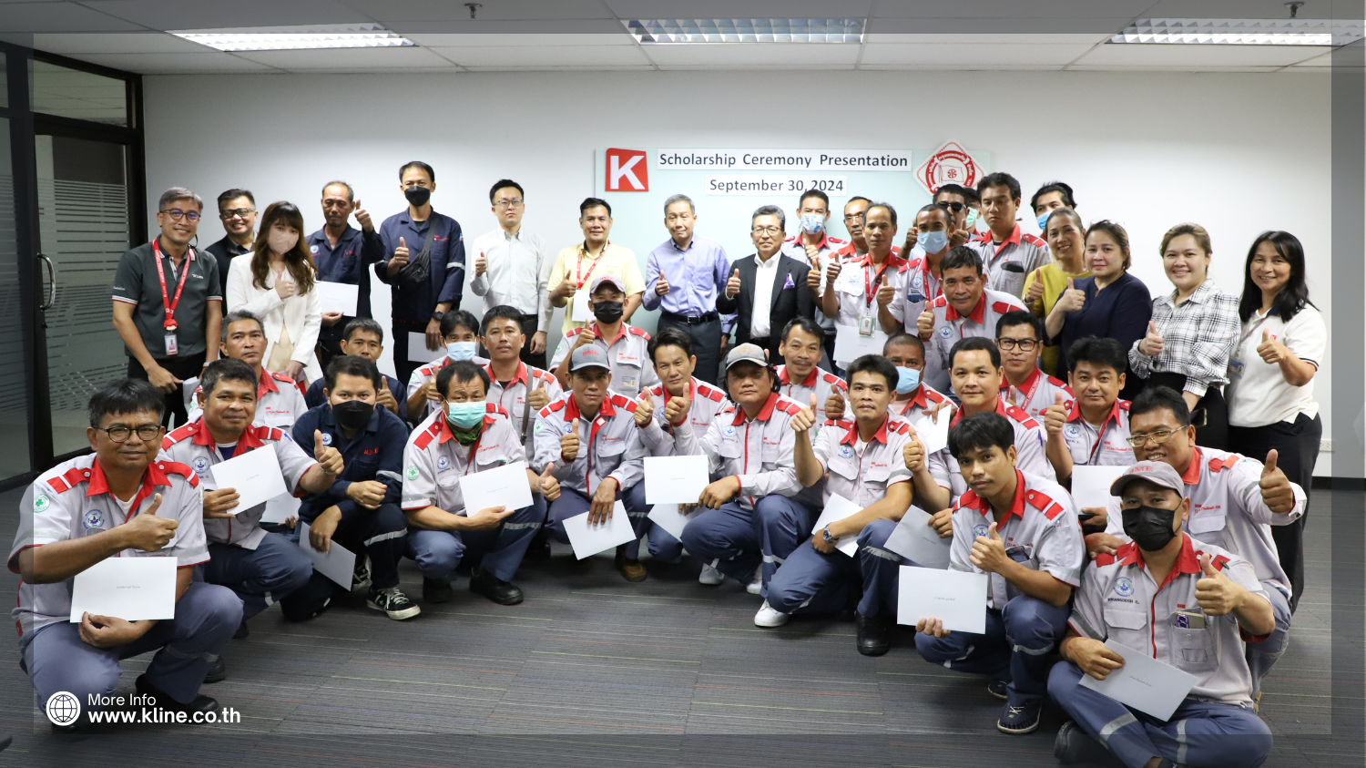 Scholarship Ceremony K Line